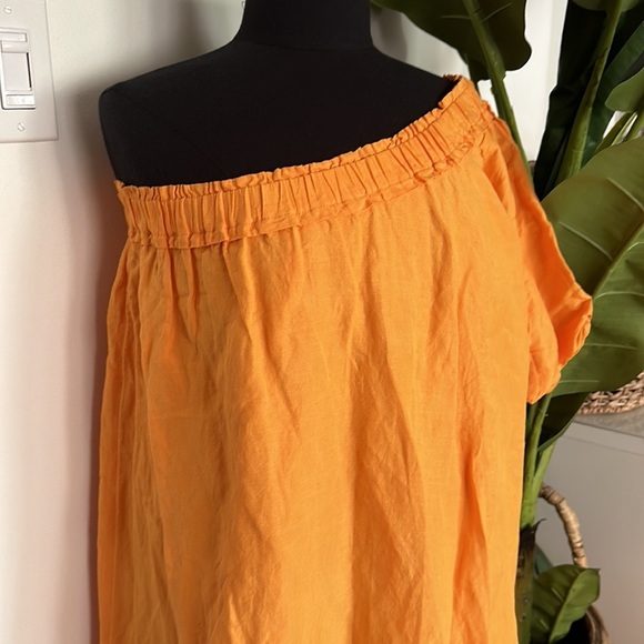 Anthropologie One Shoulder Waistless Dress - Size M - Picture 4 of 9